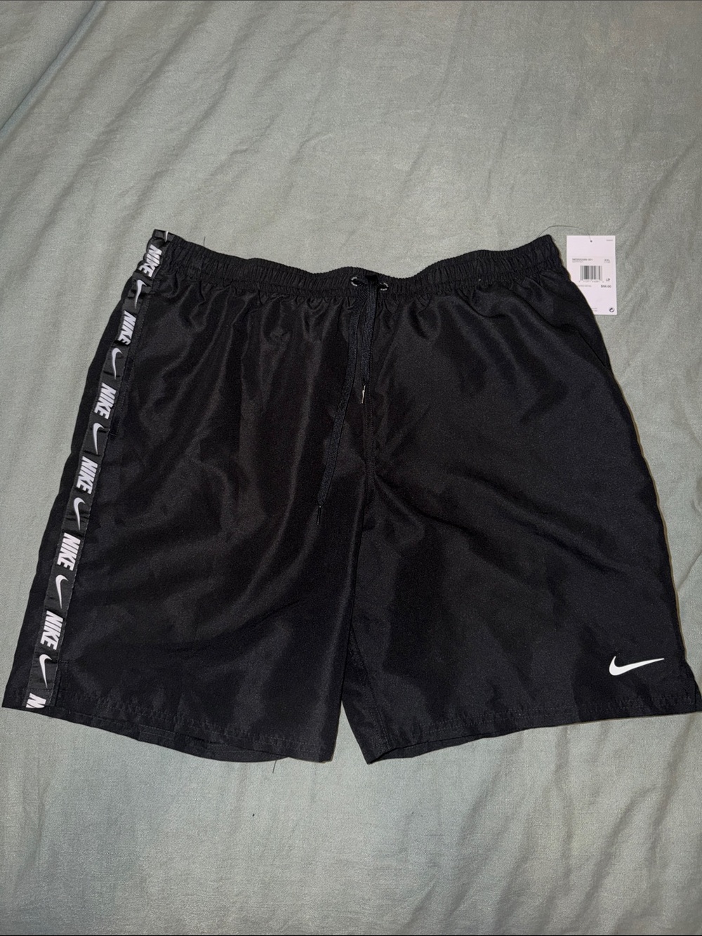 Mens Nike Black Swim Shorts